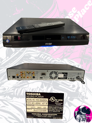 📀 Toshiba HD-XA2 HD DVD Player (2007) – Powered On, OEM 📀 Toshiba HD-XA2 HD DVD Player (2007) – Powered On, OEM