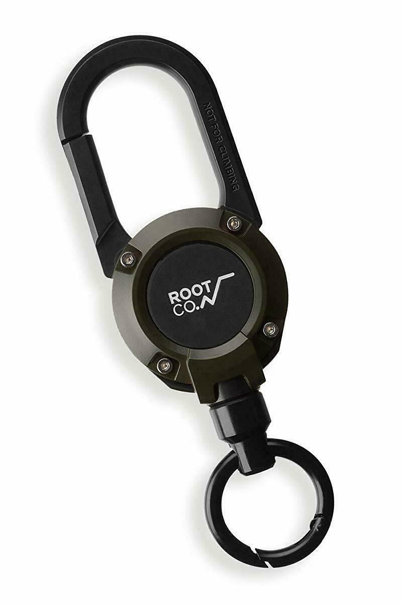 Root Co.] Magnet Built-In Carabiner Reel Gravity Mag Reel 360