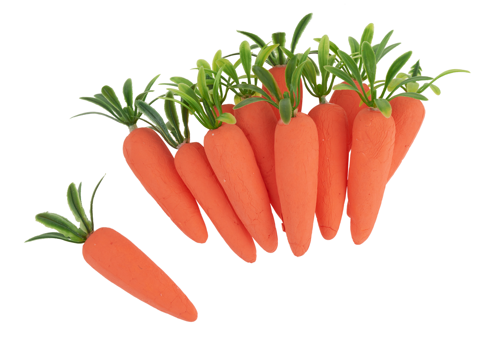 VBS Dekogemüse Karotten Styropor Möhre Ostern Deko Hasenfutter | eBay