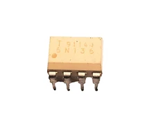 6N136 Solid State Opto Isolator  8P DIP IC  1  pc