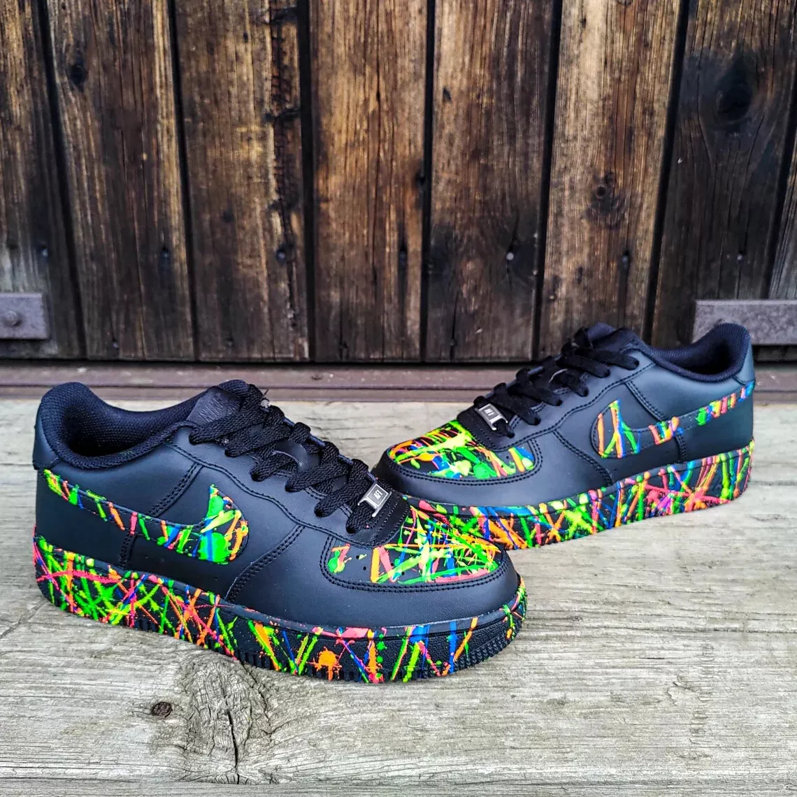 Nike Custom Airbrushed Graffiti Shoes