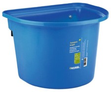 MANGIAT  trasporto con staffa sospesa, blu - secchio stalla trogolo per mangime