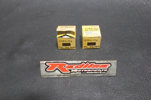 NOS - EMGO OIL FILTER 2 PACK SUZUKI 10-84200