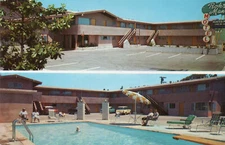 10063 Postcard: Rohr Manor Motel, Chula Vista, California
