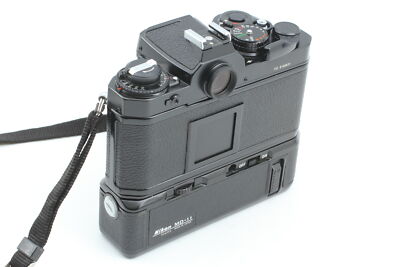 Near MINT] Nikon FE Black 35mm SLR Film Camera /28mm f2,8 + Winder