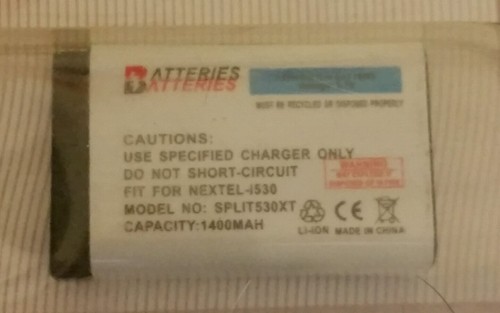  Nextel Extended Life Battery (PHX) Condor & Falcon Series Telefone - Bild 3 von 4