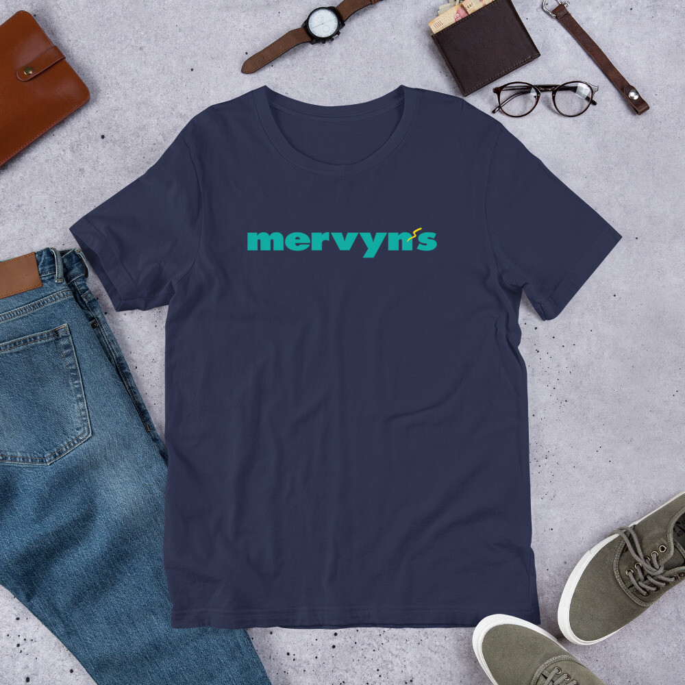 MERVYNS Department Store Logo Graphic Tee Shirt Unisex tshirt eBay
