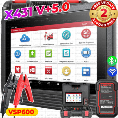 LAUNCH X431 PRO3S+ V5.0 PRO Bidirectional Car Diagnostic Scanner Tool Key Coding