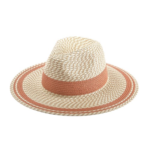 Nordstrom Sun Hat Floppy Straw Woven Round Black Lace OS Nordstrom womens straw hat - Gem main image 3