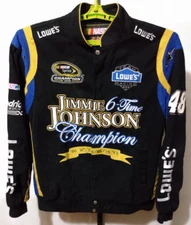 RARE Embroidered 6-Time Champ Jimmie Johnson JH Design Nascar Jacket Size XL