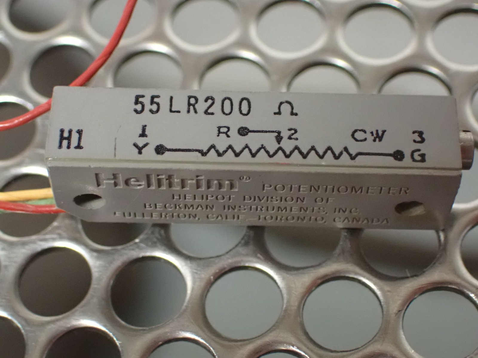 Beckman 55LR200 Helitrim Potentiometer New No Box See All Pictures