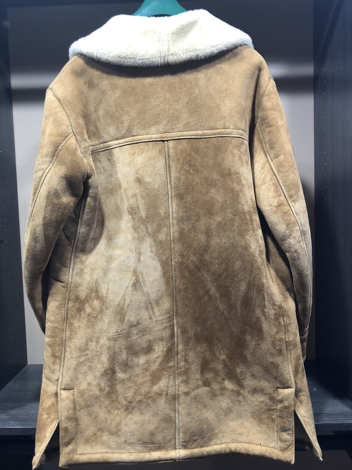 Shearlings International Mens Shearling Leather Jacket Size XL Made In