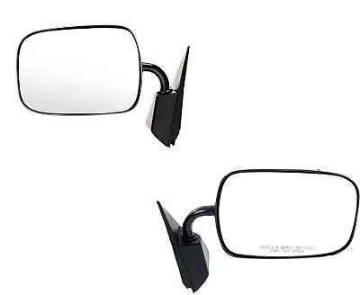 Mirrors For 1988-1998 Chevy Truck 1992-1999 Suburban Stainless Steel Pair Manual - Изображение 2 из 4