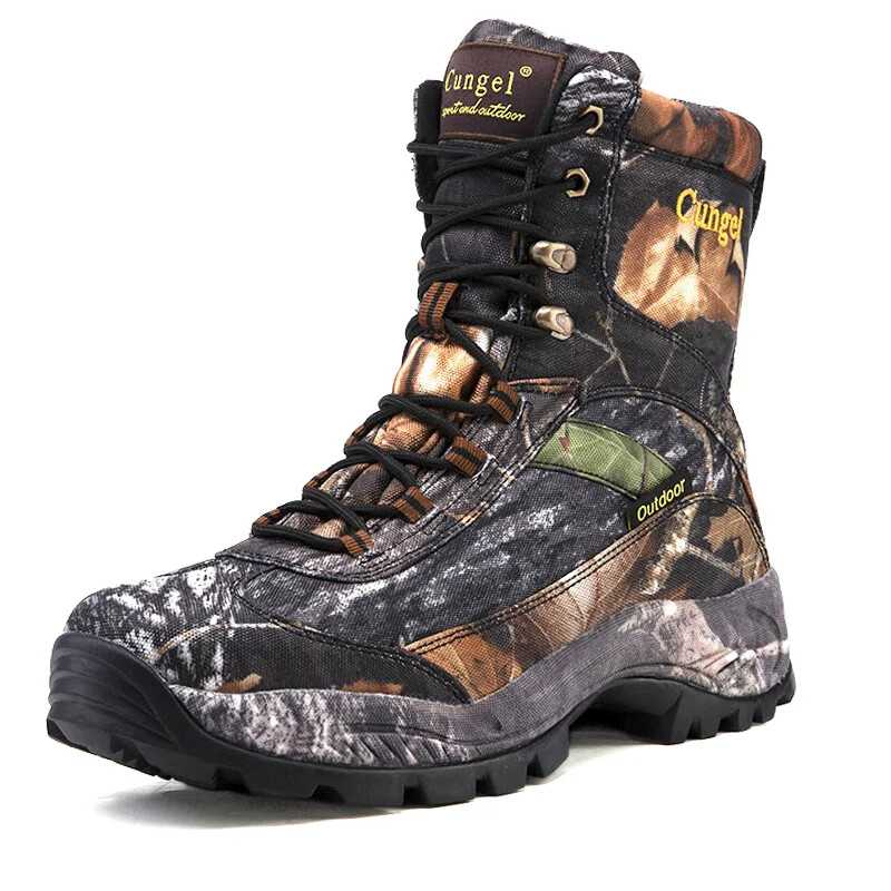 Camouflage Military Boots Universal Training Waterproof Tactical