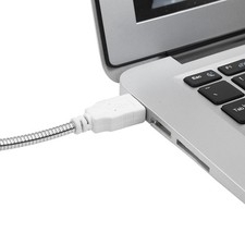 Blue 5V Flexible Gooseneck Mini USB 28 LED Portable Reading Light Computer