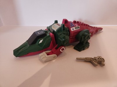 Transformers G1 Headmasters Skullcruncher Hasbro 1987 With Gun 