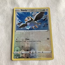 Starly 110/159 Reverse Holo SWSH: Crown Zenith NM Pokemon card