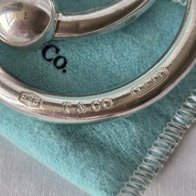 Tiffany & Co. 925シルバー ラトル Tiffany & Co Sterling Silver 925 Baby Double Hand Rattle Teething