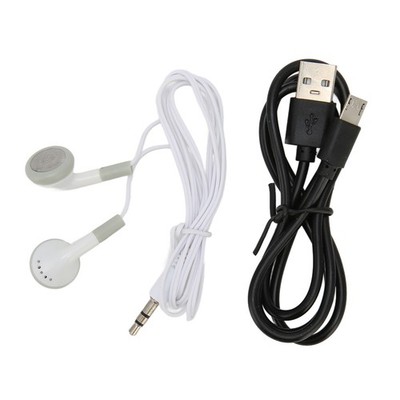 (Blue)MP3 Music Player Supports Up To 256GB Memory Card 5.0 Support FM Radio 