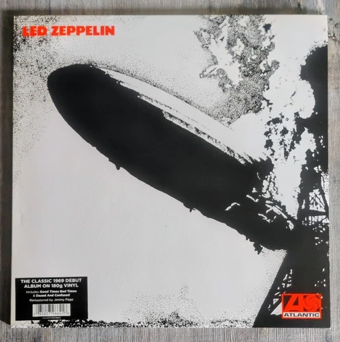 Led Zeppelin Debut Vinyl LP 180g 2014 Remaster MADE IN GERMANY Atlantic Ex/Ex