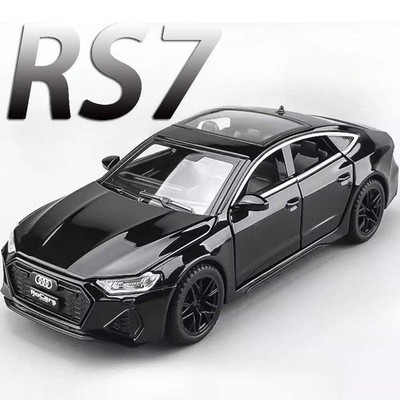 1:32 RS7 Sportback Miniatur Modell Spielzeugautos Legierung Druckguss 6 Türen geöffnet mit Pu