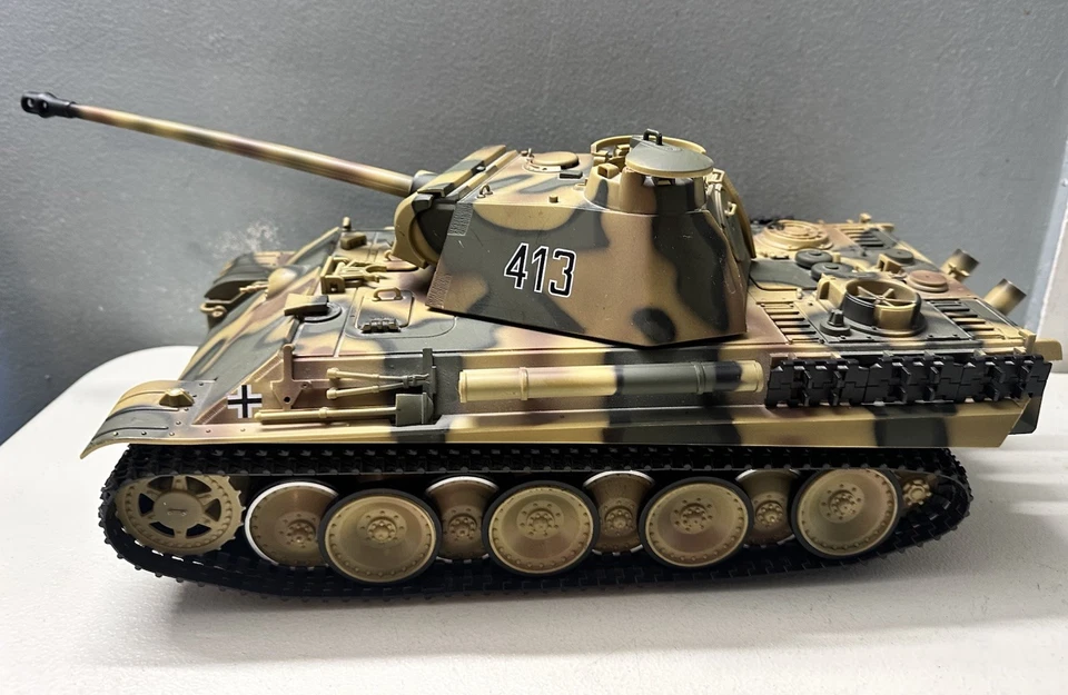 21st Century Toys Ultimate Soldier 1:18 German Panther Tank WWII Fast Shipping!! - Image 4 of 4