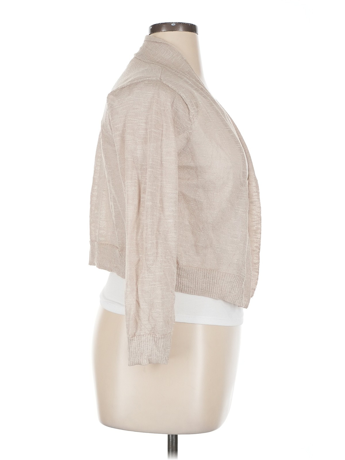 Calvin Klein Women Brown Cardigan XL thumbnail 3