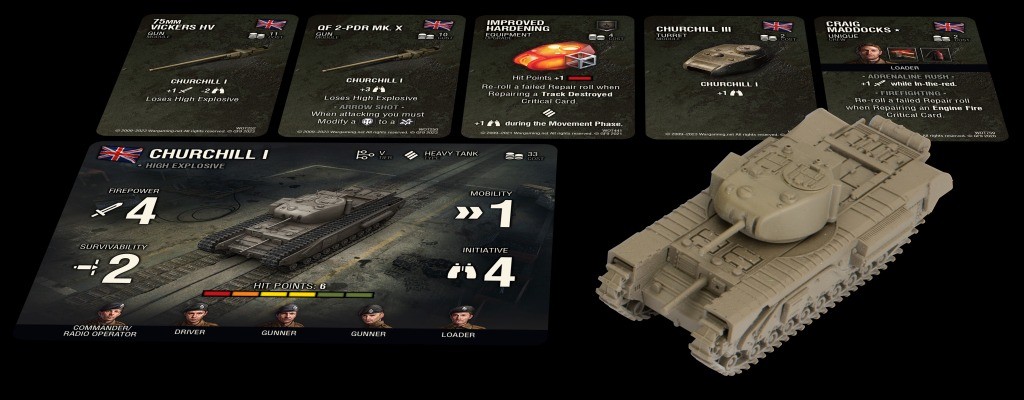 Gale Force 9 World of Tanks: Британский Черчилль I GF9 WOT57