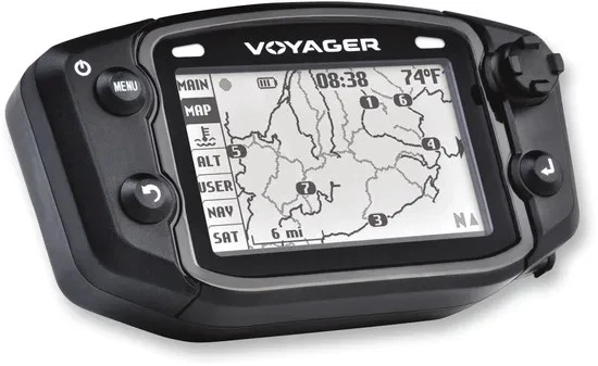 Kit de computadora TT Voyager GPS pantalla LCD retroiluminada negra Yam Apex XTX 1.75 16-18 Foto 4 de 4