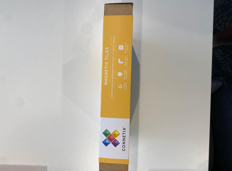 Connetix Ramps & Intersections Pack – 16‑Piece Magnetic Building Expansion Set