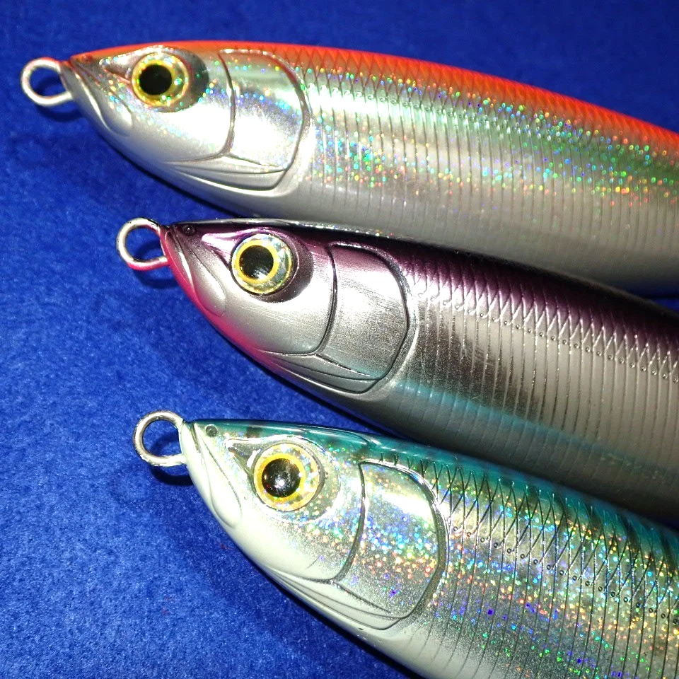 Lápiz de buceo JDM MARIA JAPAN Topwater Lure CARGADO 180-75 X 3 Yellowtail Tuna GT Foto 2 de 4