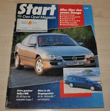 Opel Start 1/94 Magazine Tuning Brochure DE