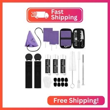 Boao 23 Pcs Clarinet Cleaning Kit All in One Accessories Set, Purple