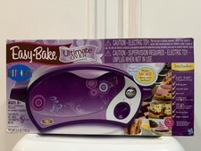 Easy Bake Ultimate Oven Purple With Spatula Pans manual seasoning By Hasbro