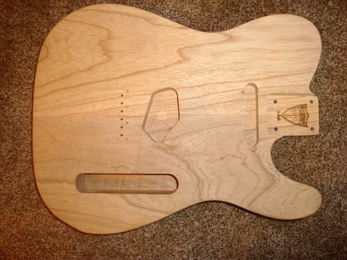 RARE SWAMP ASH TELE GUITAR BODY Light Weight Vintage 50's Musikraft 3-3/4 lbs !!
