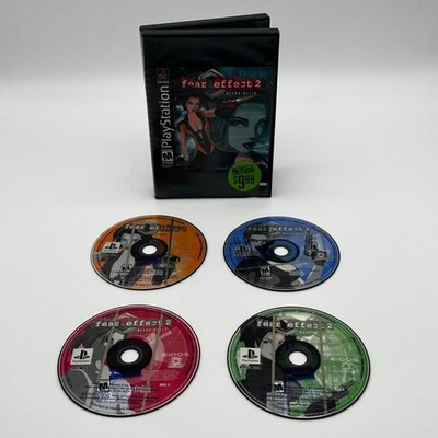 Fear Effect 2 Retro Helix PlayStation PS1 Authentic Tested No Manual