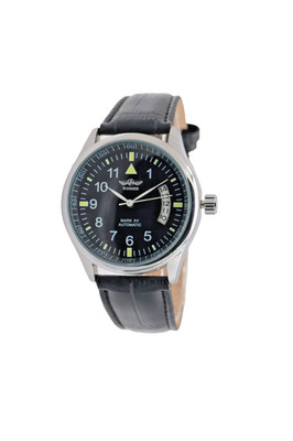 WINNER - HERREN - AUTOMATIK - UHR - DATUMSANZEIGE - 42MM - SCHWARZ - NEU