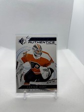 2018-19 Upper Deck SP Hockey Carter Hart Rookie Authentics Blue Foil #117