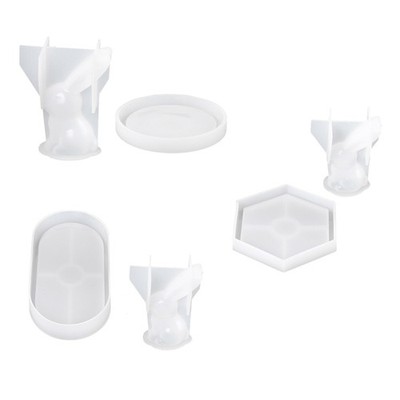 Bunny Ring Holder Casting-Mould DIY Rabbit Silicone Molds for Jewelry Containers
