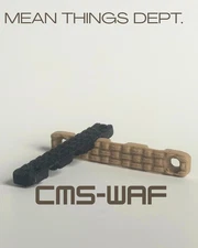 3 CFG cable management system panels with M-lok hardware/tool (WAFFLE)