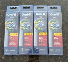 New 4 Packs 16 Pieces Oral-b Pro Floss Action Toothbrush Heads Four 4-packs
