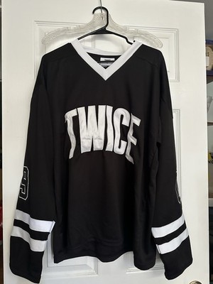 TWICE 2026 “This Is For” World Tour Jersey Black White Size L