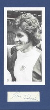 Rare Birmingham City - 70's player - Ian Osborne -hand signed picture/cutting