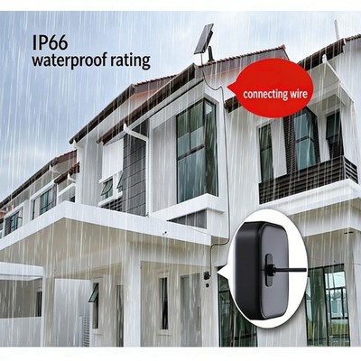 Effective 2W Sunlight Energy Device For Camera Supply Strong ABS Housing Design