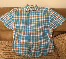 Robert Graham X Button Down Shirt Tailored Fit Men  s XXL  read description  