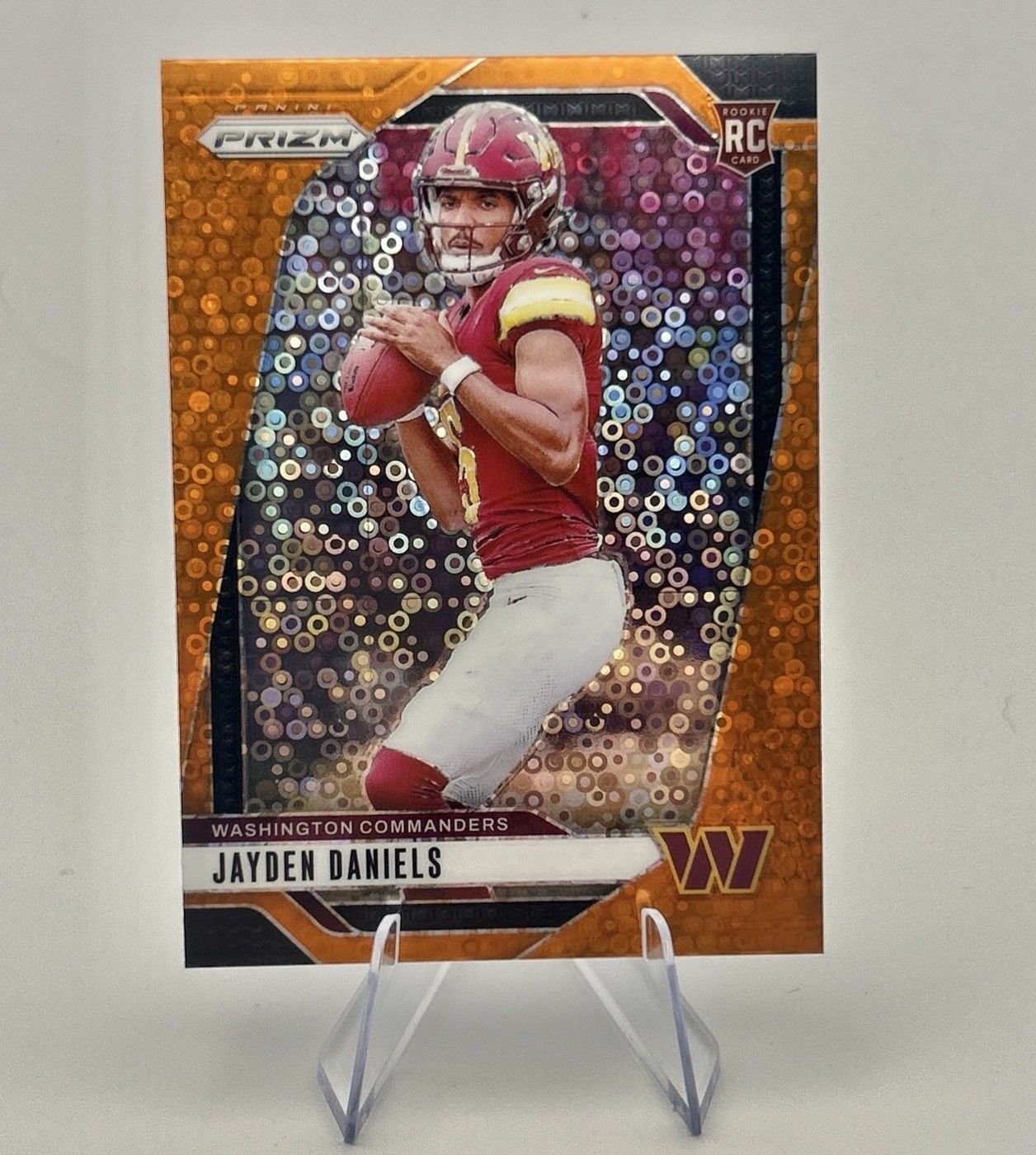 2024 Panini Prizm - Rookies Jayden Daniels #347 Disco Prizm (RC)
