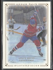 2008-09 UD Masterpieces Steve Shutt 63 Base