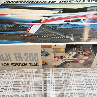 Nichimo Fuji FA-200 Aerosubaru 1/20 Detail Model Kit Motorized In