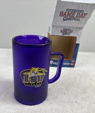LSU Tigers Frosty Freezer Mug 16oz. Authentic Game Day Outfitters. New