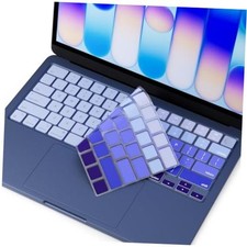 Keyboard Cover for MacBook Neo 13 Inch A18 Pro A3404 US Layout, Ombre Blue